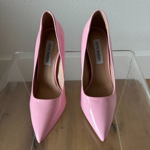 Steve Madden Vala Pink Patient High Heel Pump Size 7 NWOT - Picture 2 of 15